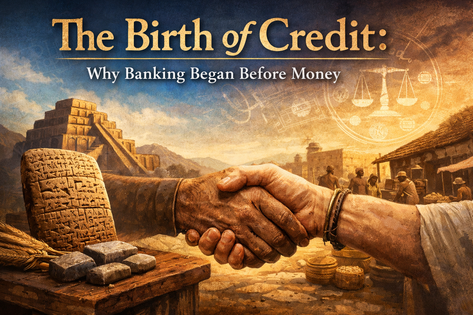 The Birth of Credit: Why Banking Began Before Money