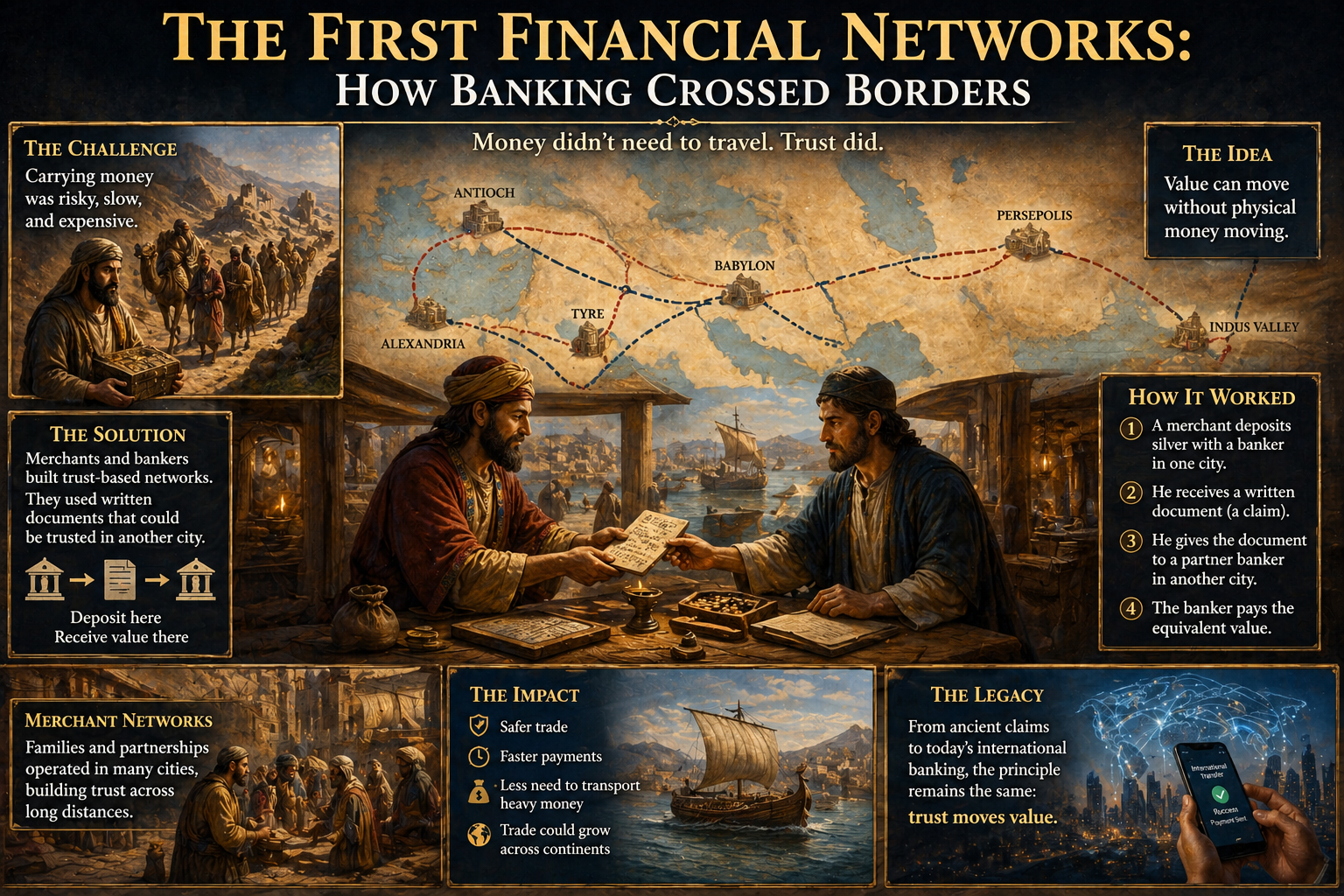 The First Financial Networks: How Banking Crossed Borders
